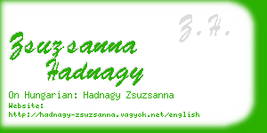 zsuzsanna hadnagy business card